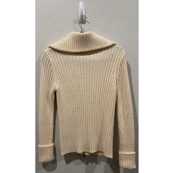 UNITED COLORS OF BENETTON Ivory Knit Cardigan - Picture 2 of 5